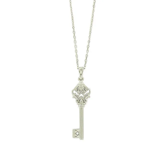 Colliers Et Pendentifs<Boutiques de musées Collier argent Clef de la Chapelle royale