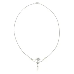 Boutiques de musées Collier Art nouveau Gingko Clearance