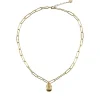 Colliers Et Pendentifs<Boutiques de musées Collier avec chaîne maille trombone - Pendentif Scarabée