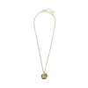 Colliers Et Pendentifs<Boutiques de musées Collier court Nymphéa Perle de quartz rose - Les Cleias
