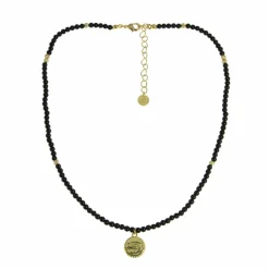 Boutiques de musées Collier Œil - Perles d'onyx Hot