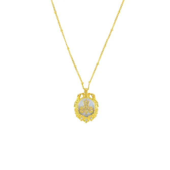 Boutiques de musées Collier Médaillon Marie-Antoinette - Les Néréides Paris Hot