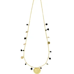 Colliers Et Pendentifs<Boutiques de musées Collier à pampilles noires Nymphéa - Les Cleias