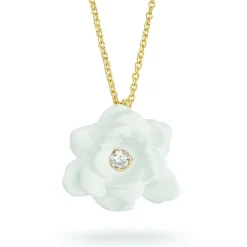 Colliers Et Pendentifs<Boutiques de musées Collier pendentif Fleur blanche Berthe Morisot - Les Néréides X musée d'Orsay