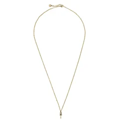 Boutiques de musées Collier-pendentif Égyptien Croix de vie - Chaîne boules 60cm Sale