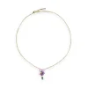 Colliers Et Pendentifs<Boutiques de musées Collier Violette - Les Néréides