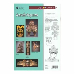 Boutiques de musées Coloriages Amériques Sale