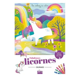 Boutiques de musées Coloriages Fabuleuses licornes