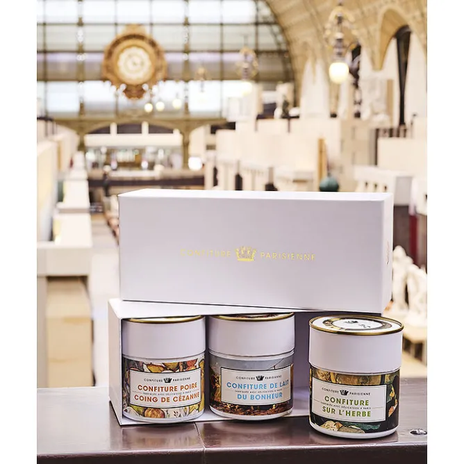 Boutiques de musées Confiture Poire Coing de Cézanne 250G - Confiture Parisienne X Musée d'Orsay Discount