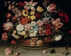 Affiches D'Art Encadrées|Toiles Sans Cadre<Boutiques de musées Corbeille de fleurs (affiches d'art encadrées)