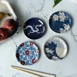 Art De La Table<Boutiques de musées Coupelle Katsushika Hokusai - Bouvreuil et cerisier - ⌀11 cm