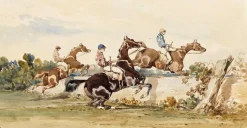 Boutiques de musées Course de chevaux (panneaux acryliques) Sale