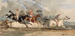Boutiques de musées Course de chevaux (panneaux aluminium) Hot