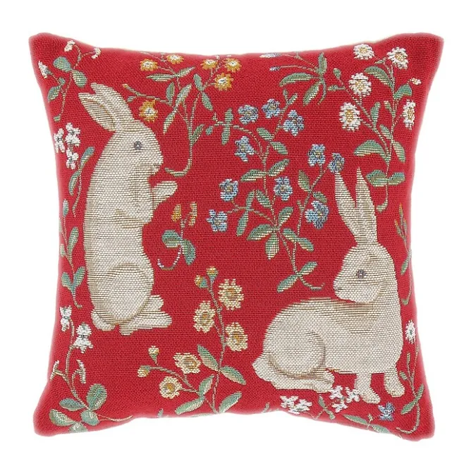 Art De La Maison<Boutiques de musées Coussin Lapin - Rouge