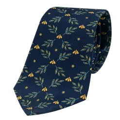 Accessoires Homme<Boutiques de musées Cravate Abeilles - Bleu