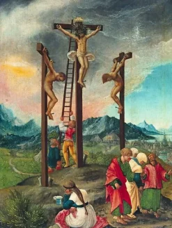 Boutiques de musées Crucifixion (panneaux aluminium) Discount