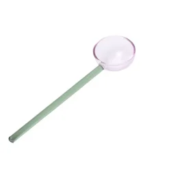 Art De La Table<Boutiques de musées Cuillère en verre Rose / vert