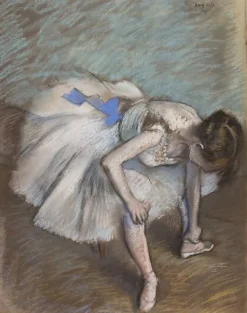 Boutiques de musées Danseuse assise se massant le pied (panneaux acryliques) Sale