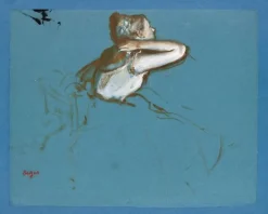Boutiques de musées Danseuse assise tournée vers la droite (panneaux acryliques) Discount
