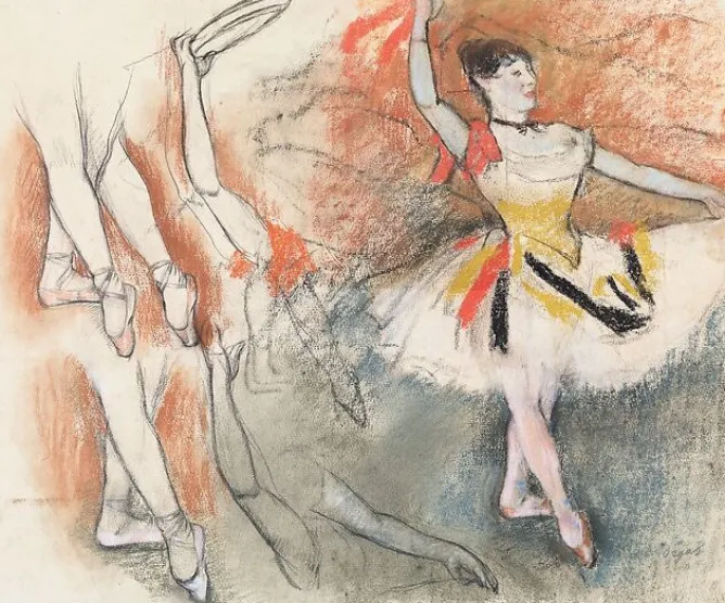 Panneaux Aluminium|Panneaux Acryliques<Boutiques de musées Danseuse espagnole et études de jambes, étude pour Danseuse au tambourin (panneaux aluminium)