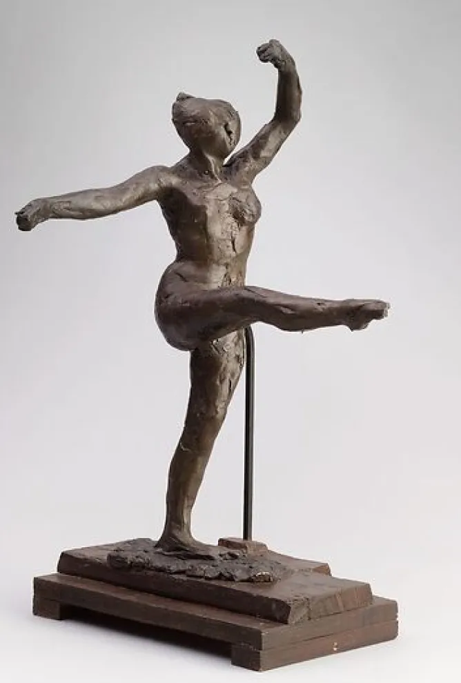 Panneaux Acryliques|Toiles Encadrées<Boutiques de musées Danseuse regardant la plantede son pied droit (panneaux acryliques)