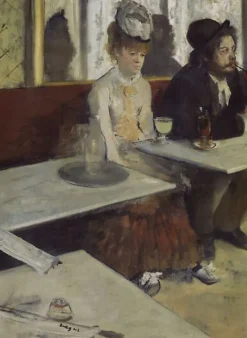 Boutiques de musées Dans un café, dit aussi l'absinthe (affiches d'art encadrées) Sale