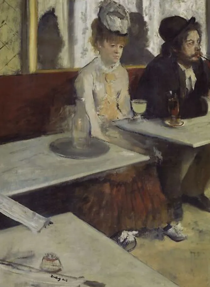 Panneaux Aluminium|Panneaux Acryliques<Boutiques de musées Dans un café, dit aussi l'absinthe (panneaux aluminium)