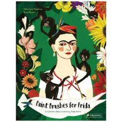 Boutiques de musées Des pinceaux pour Frida - Un livre pour enfants inspiré par Frida Kahlo - Anglais New