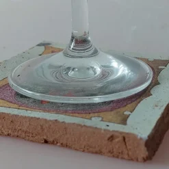 Art De La Table<Boutiques de musées Dessous de verre en terre cuite - Bibliothèque