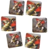 Boutiques de musées 6 dessous de verre Jacques-Louis David - Bonaparte, Premier Consul franchissant le Grand-Saint-Bernard Discount