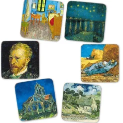 Art De La Table<Boutiques de musées 6 dessous de verre Vincent Van Gogh