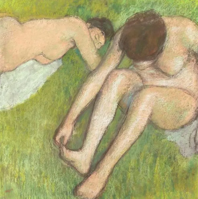 Panneaux Aluminium|Panneaux Acryliques<Boutiques de musées Deux baigneuses sur l'herbe (panneaux aluminium)