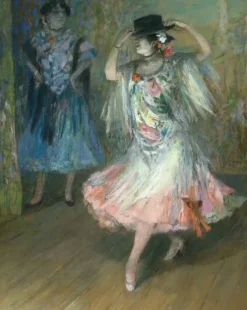 Panneaux Acryliques|Affiches D'Art<Boutiques de musées Deux danseuses espagnoles, dont l'une retient les bords de son sombrero (panneaux acryliques)