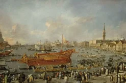 Boutiques de musées Départ du Bucentaure vers le Lido de Venise, le jour de l'Ascension (panneaux aluminium) Online