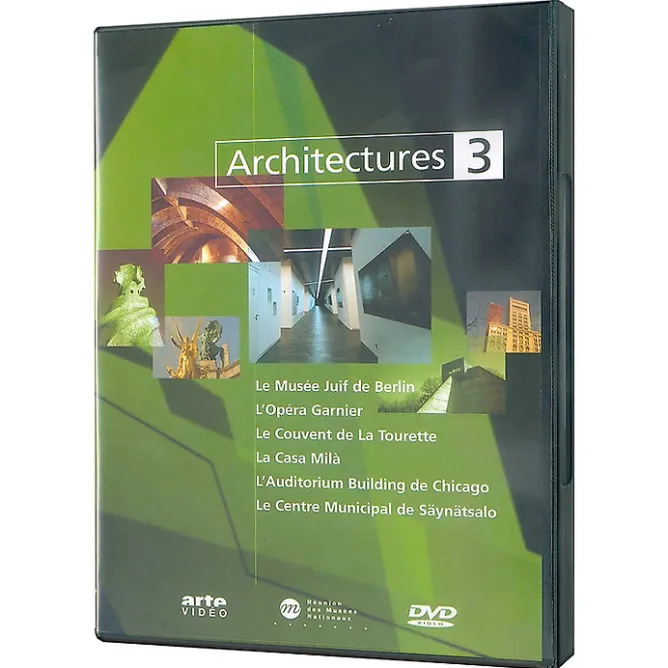 Boutiques de musées DVD Architectures 3 Hot