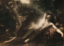 Boutiques de musées Endymion, effet de lune, dit aussi Le Sommeil d'Endymion (toiles encadrées) New