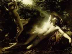 Boutiques de musées Endymion, effet de lune dit aussi Le Sommeil d'Endymion (panneaux acryliques) New