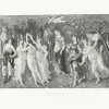 Boutiques de musées Estampe Allégorie du printemps - Botticelli