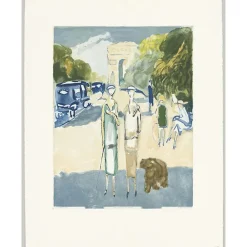 Paris Et Le Louvre<Boutiques de musées Estampe Avenue Du Bois de Van Dongen