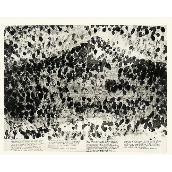 Boutiques de musées Estampe Blind Time V (Temps aveugle V) - Robert Morris Best