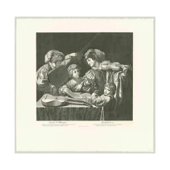 Chefs D'Œuvre Des Musées<Boutiques de musées Estampe Concert de musique