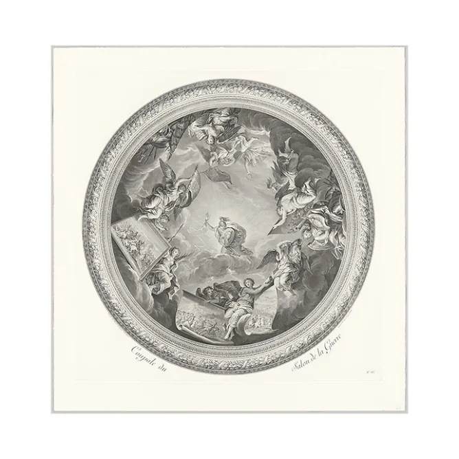 Boutiques de musées Estampe Coupole du salon de la Guerre Discount