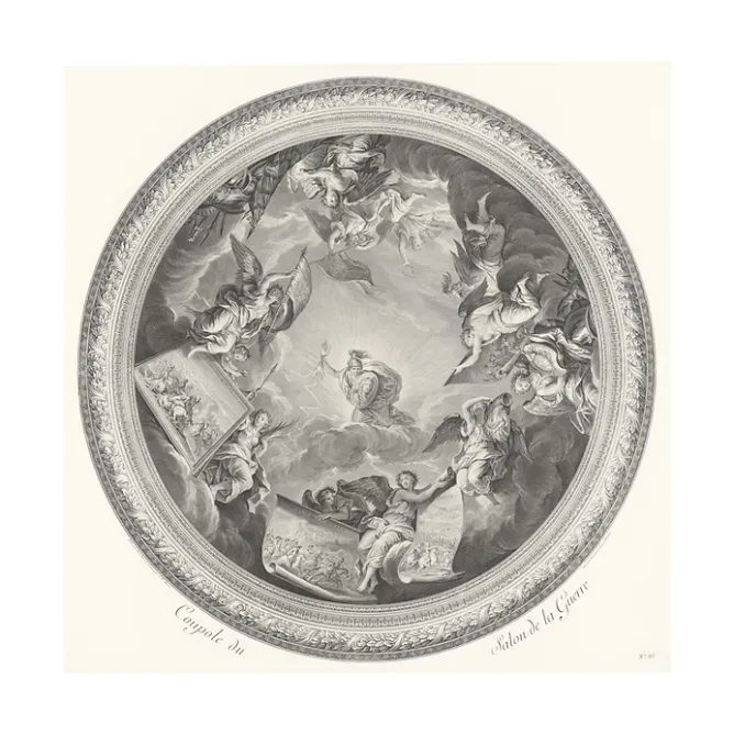 Boutiques de musées Estampe Coupole du salon de la Guerre Discount