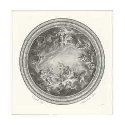 Architecture Et Villes<Boutiques de musées Estampe Coupole du salon de la paix