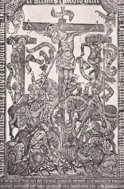 Chefs D'Œuvre Des Musées<Boutiques de musées Estampe Crucifixion : le Christ en croix - Le Maître au criblé