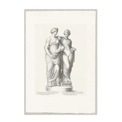 Dessins<Boutiques de musées Estampe Deux nymphes Hespérides