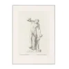 Boutiques de musées Estampe Faune dansant et jouant des cymbales Clearance