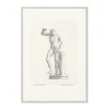 Dessins<Boutiques de musées Estampe Faune tenant une flûte de Pan
