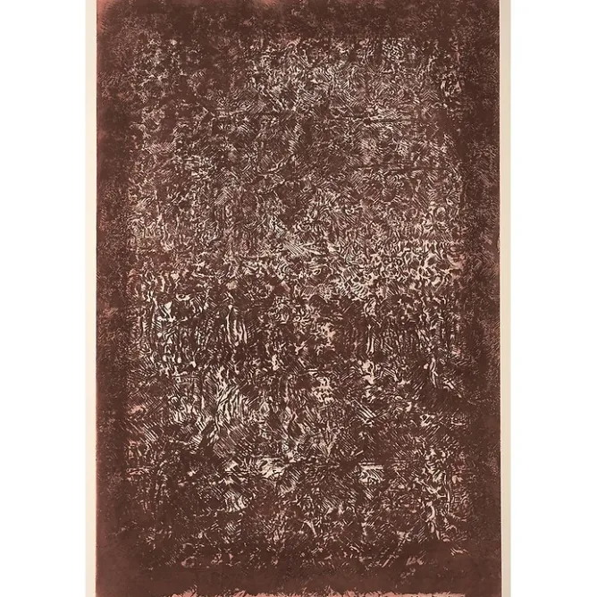 Créations Contemporaines<Boutiques de musées Estampe François Rouan - Paysage, 2003
