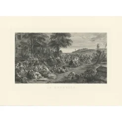Chefs D'Œuvre Des Musées<Boutiques de musées Estampe Fête flamande ou kermesse - Pierre-Paul Rubens